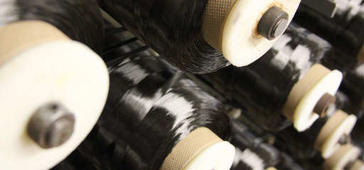 Carbon fibre spools